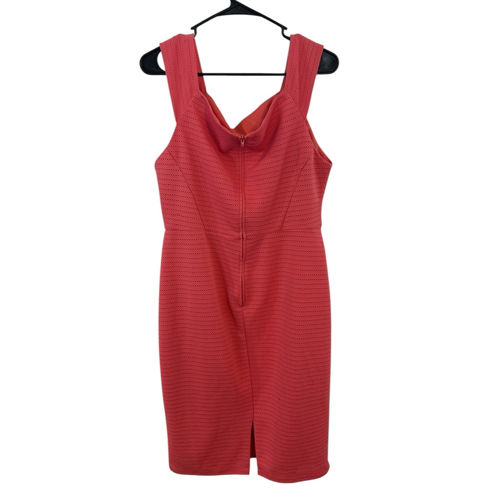 Bisou Bisou Coral Midi Dress- Easter Pink - Picture 2 of 10
